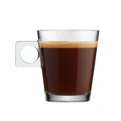 Xícara de vidro casual café/chá 80ml