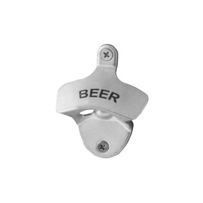 Abridor de garrafa para parede beer ad1863 inox mimo style