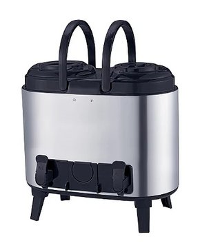 Botijão térmico inox duplo 12 litros mek