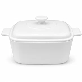 Caçarola quadrada tampa opaline temperado 2l-25cm 7560