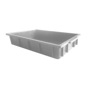 Caixa organizadora 7l branco 14609 s/tampa