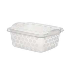 Caixa organizadora biopratika com tampa 3 lts pleion