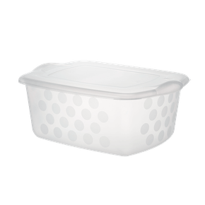 Caixa organizadora biopratika com tampa pleion 21,0 lts