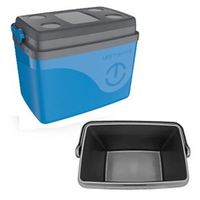 Caixa termica com 15litros floripa azul eco