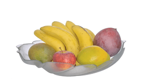 Centro de mesa de vidro frutti 00139 viva