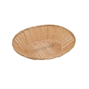 Cesta oval plastico rattan 21x16cm gp809