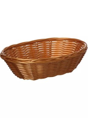 Cesto rattan oval lily 20x14 cm hauskraft