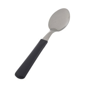 Colher de café em aço inox cabo preto 6122/0608
