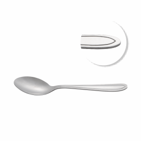 Colher star de mesa aço inoxidável com 12 pcs