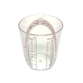 Copo dosador plastico 88ml / 3oz 3731 weck