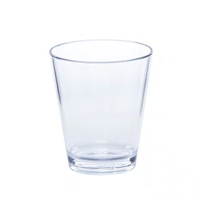 Copo fresc redondo 350ml natural em policarbonato linha profissional