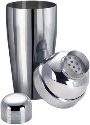 Coqueteleira Inox 750ml 3 Peças 274 - Drinks Caipirinha Bar