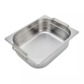 Cuba com alça inox 1/2 gn 100 para buffet 50504