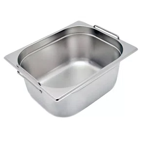 Cuba inox 1/2 150mm c/alça gx0442