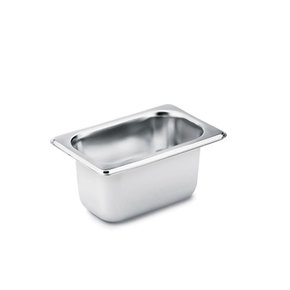 Cuba sem alça inox 1/9 gn 65 para buffet 50516 home