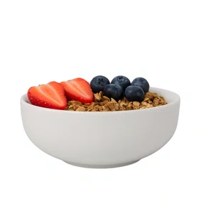 Cumbuca porcelana quadrada pequena 300ml / 06-300 Kria Koisas