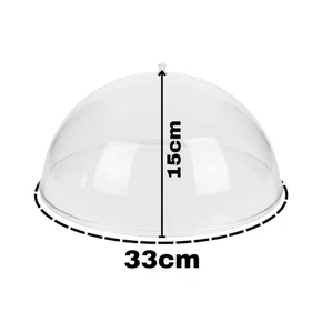 Cúpula porta bolo cristal k48 keita