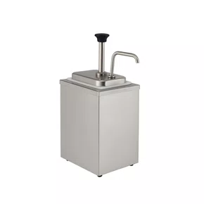 Dispenser de molho inox 3 litros 12x27,5x38 cm