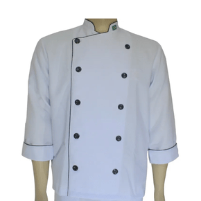 Dolma oxf branca f/ preto m 3/4 do154 r&s