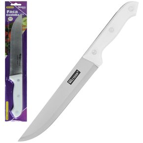 Faca Cabo Branco P/ Cozinha 20cm 5355-8
