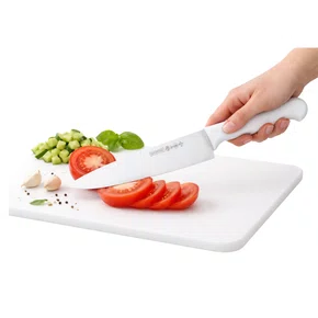 Faca cozinha branco 8" master line mundial 7831-8br