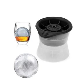 Forma de Gelo Esférica Bola para whisky e drinks - Silicone