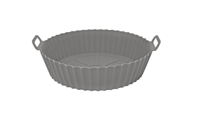 Forma de silicone redonda grey para air fryer sn22419g mimo