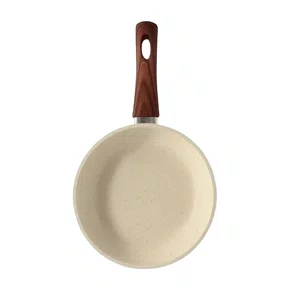 Frigideira de indução 20cm cerâmico creme granito 416