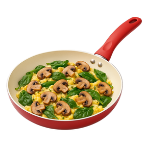 Frigideira revestida em cerâmica rubi 1.8mm 28cm