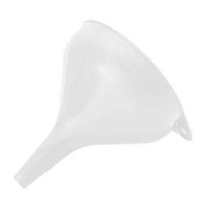 Funil de plástico médio multiuso 12 cm de diâmetro