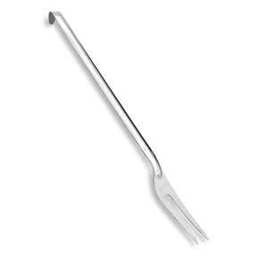 Garfo para assado inox com gancho 35cm ut90-003
