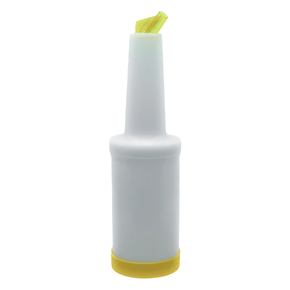 Garrafa coqueteleira bartender storen pour 1L amarelo