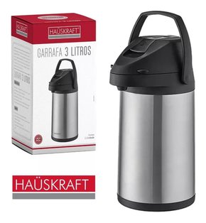 Garrafa térmica inox 3litros água suco café
