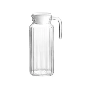 Jarra de vidro 1l com tampa - cm12 15563 inga