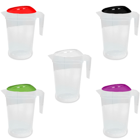 Jarra estilo com alça 1,6L branco máxima plastic