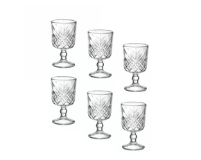 Jogo 6 taças para licor de vidro 65ml