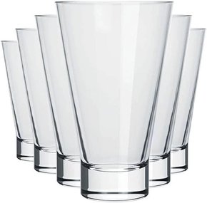 Copo de vidro transparente long drink Ilha-bela 400ML nadir