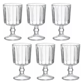 Jogo de taças para licor vidro 65ml 6pçs