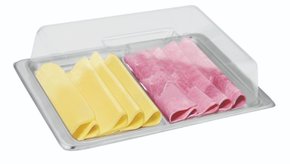 Jogo porta frios inox c/tampa 2pcs 27 cm - homecook niazi
