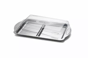 Jogo porta frios inox c/tampa 2pcs ACR Dcasa