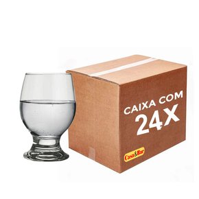 Jogo taça paulista água 250ml caixa c/24x