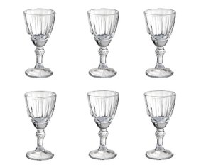 Jogo taças vidro transparente licor 53ml class home