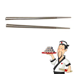 Kit Jogo 6 Pares Hashi japonês oriental acrílico cristal