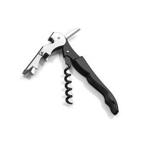 Saca rolha abridor inoxidável 2 fases preto lgags2 le galo