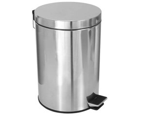 Lixeira com pedal inox 12l ck651