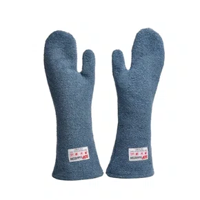 Luva grafatex azul manta dupla 45 lu18