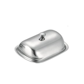 Manteigueira em aço inox attuale 15cm ref 8052 - plasvale