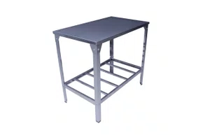 Mesa tampo aço inox industrial  55 X 117 FF innal