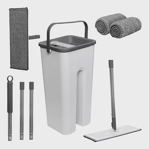 Mop lava e seca ergonômico com balde 5 litros limp011