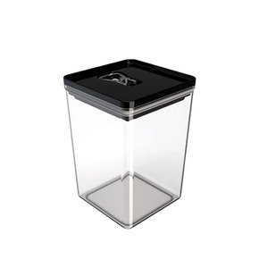 Organizador hermético dubai 1,5l preto eco unitermi